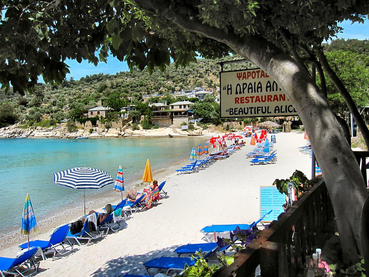  Aliki beach Thassos 